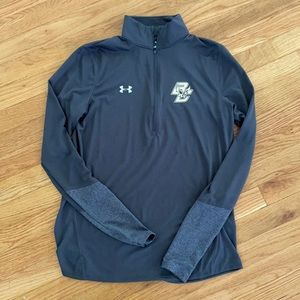 Boston College Under Armour 1/4 zip. Women size M